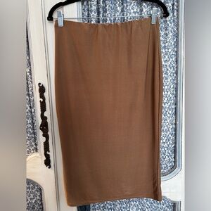 Elegant Brown Women's Skirt